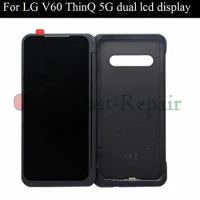 6.4'original For LG V60 LCD Display Touch Screen for LM-V600 A001LG Secondary Screen For LG V60 ThinQ 5G dual screen lcd display