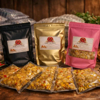 BOSOU SAYUR GORENG LADA PUTIH - RETORT POUCH 350G/500G/750G-Food Makanan Pedas