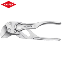 KNIPEX 86 04 100 Pliers Wrench XS 4'' Alloy Steel Chrome Plated Mini Plier