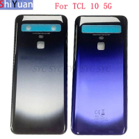 Battery Cover Rear Door Housing Case For TCL 10 5G T790 T790Y T790H Back Cover with Logo Replacement Repair Parts
