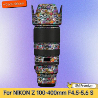 For NIKON Z 100-400mm F4.5-5.6 S Lens Sticker Protective Skin Decal Vinyl Wrap Film Anti-Scratch Protector Coat Z100-400 4.5-5.6
