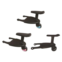 Buggy Second Child Pushchair Standing Plate Seat Child Kids Standing Plate with Seat Ride On Strolle