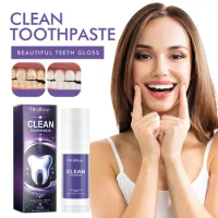30ml Purple Whitening Toothpaste Removal Tooth Stains Repairing Care For Teeth Gums Fresh Breath Brightening Teeth Care L4K3