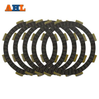 AHL Motorcycle Clutch Friction Plates Set for HONDA XL125S XL125 S 1979-1982 1984-1985 Clutch Lining #CP-00012