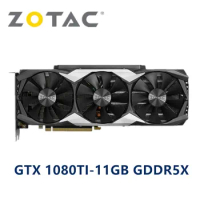 ZOTAC GTX 1080 Ti 1080Ti 11GB GPU Graphics Cards GeForce GTX1080 GTX1080Ti Video Card NVIDIA Computer Game Gaming Desktop PC RTX