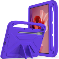 EVA Stand Case For Lenovo Tab P12 12.7 inch TB-370 TB-371 Shockproof Cover With Hand Holder
