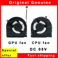 New Laptop CPU GPU Cooling Fan Cooler For Dell Inspiron 14 Plus 7420 5420 2022 0YNTMM 08994X BN6508S5H-003P 002P