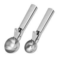 Ice cream Scoops thép không chỉ Ice Cream Digger không chính xác trái cây Ice ball maker chưa kết Ic