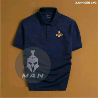 Áo đồng phục hãng bia tiger hàng dày dặn - đồng phục hàng thái Nam Menswear Cộc Tay Có Cổ Shirt