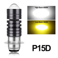LAMPU LED LASER H6-P15 BEBEK MATIC BEAT VARIO110 XEON SUPRA REVO VEGA JUPZ BLADE MIO J MIO SOUL MIO 
