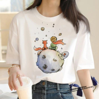 the Little Prince top women Japanese streetwear anime t shirt female streetwear clothing