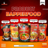 pelbagai jenis bakso aci dan mi Indonesia, boci segera sedia untuk dimakan.HALAL