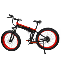 Foldable Electric Bike Portable Snow Electric Bike Power Assisted Electric Bike