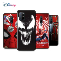 Silicone Cover Marvel Venom Spiderman For OnePlus Nord N10 N100 8T 7T 6T 5T 8 7 6 Pro Plus Phone Case Shell Coque