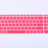 New arrival Ultra Thin Soft Silicone Gel Keyboard Protector Cover Skin for HP P15 Pavilion 15 (2015 VERSION) Round edge