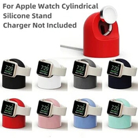 Charger Stand Mount Silicone Dock Holder for Apple Watch Series 4/3/2/1 44mm/42mm/40mm/38mm Charge Cable