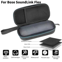 Multi-functional EVA Outdoor Storage Case Carrying Bag Carrying Case Compatible with Bose SoundLink Flex Speaker Travel Case