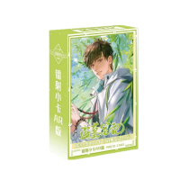 50-55 thẻ lomo manga manhwa daomu biji laser holographic - Nobody, Qi Luo, Li Si Hui Xin; photocard 