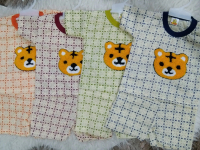 Setelan bayi laki laki 0-6 bulan motif macan / set baju bayi laki laki