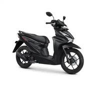 Honda BeAT Deluxe Smart Key Sepeda Motor [OTR Jabodetabekser, Full Payment] Deluxe Matte Black Jakar