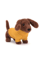 ตุ๊กตา Sweater Sausage Dog Yellow