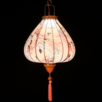 日式燈籠掛件中國風傳統裝飾燈創意發光陽臺中式戶外中秋燈籠掛飾