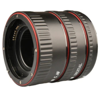 3pcs Macro Extension Tube Set Auto Focus Ring 35mm Slr Lens Parts Compatible For Canon Ef Ef-s Lens