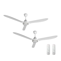 KHIND BLDC Kipas Siling Ceiling Fan (60\) CF683DC (Matte White) (2 units)"
