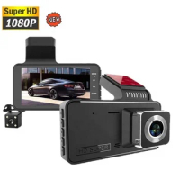 4 Inch Dashcam Dual Camera Hd Night Vision Car Dvr 2 Channel Dash Cam Dual Lents Front and Rear Dual Lens HD 1080p Dash Cam
