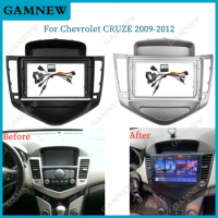 9 Inch Car Frame Fascia Adapter Canbus Box For Android Radio Fitting Panel Kit Chevrolet Cruze 2009-2012
