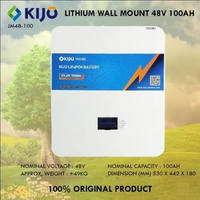 KIJO BATTERY LITHIUM 48V 100AH WALL MOUNT 100 AH LIFE PO BATERAI ORI