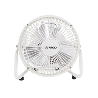 พัดลมตั้งโต๊ะ6 นิ้ว AIKO AVF-006 สีขาว