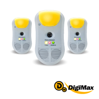 DigiMax  強效型三合一超音波驅鼠器  3入組  UP-11T