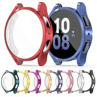 Screen Protection Case For Samsung Galaxy Watch 4/5/6 40mm 44mm Protector Cover Coverage Silicone TPU Bumper Full Accessories
