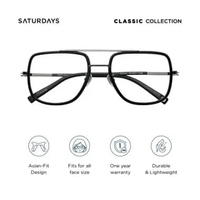 SATURDAYS - Zulu Eyewear Kacamata Hitam Pria & Wanita Midnight Calico