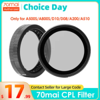 70mai CPL Filter Only for 70mai Dash Cam A500S / A800S / D10 / D08 / A200 / A510