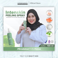 INTENSKIN - BRIGHTENING PEELING SPRAY - 100 ML (BPOM) - INTENSKIN PENGHILANG GARIS HALUS - FLEK HITA