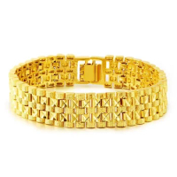 Gold bracelet men 9999 24k real gold bracelet domineering dragon 24K real gold bracelet bracelet bracelet adjustable