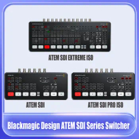Blackmagic Design ATEM SDI /ATEM SDI Pro ISO/ATEM SDI Extreme ISO Live Stream Video Switcher Multi-view Recording New Features