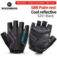 ROCKBROS Cycling s Men Women Half Finger s Breathable Sports s MTB Bike Bicycle s2023