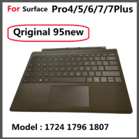AA+Original Tablet For Microsoft Surface Pro4 Pro5 Pro6 Pro7 Pro7plus Keyboard Wireless Bluetooth Touchpad Keyboard Replacement