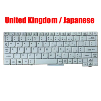 UK JP Laptop Keyboard For Panasonic For Let's note CF-XZ6 HMB8360CPA10 01A HMB8360CPA11 PB4253-6065P001 United Kingdom Japanese