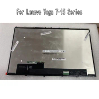 15.6 Inch For Lenovo Yoga 7-15 Series LCD Touch Dispaly Screen Yoga 7-15ITL Yoga 7-15ITL5 82BJ Assembly 1920x1080 With Frame