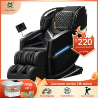 JKR Newest Full Body Electric Luxury Massage Chair SL Track Manipulator Zero Gravity Automatic Telescopic Calf Bluetooth Speaker