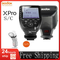 Godox XproS XproC TTL Wireless Flash Trigger Transmitter Support TTL Autoflash 1/8000S for Sony a7 II a77 a99 Canon EOS Series
