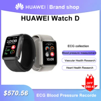 New Original Huawei WATCH D Wrist ECG Blood Pressure Recorder Blood Pressure Measurement ECG Health Monitoring Sports Bracelet