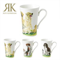 【英國ROY KIRKHAM】Dog collection高貴名犬系列-英國製(400ml骨瓷拿鐵杯)