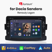 Junsun V1 Android Autoradio for Renault Dacia Car Radio Multimedia Carplay Bluetooth 7 Inch Touch Screen DVD Player