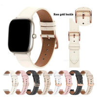 สายหนังเทียม 20 มม. สำหรับ Amazfit GTS 4 Bip 3 Pro สายรัด GTS 4 2 Mini 2e สร้อยข้อมือนาฬิกาสายรัดนาฬ