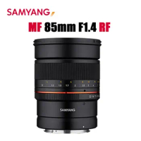 Samyang MF 85mm F1.4 R UMC Camera Lens DLSM Motor Full Frame Lente for Canon RF Cameras R5 R6 PR